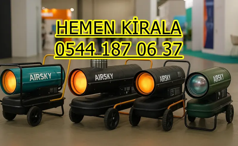 Kartal ve Esenler Mazotlu Isıtıcı Kiralama